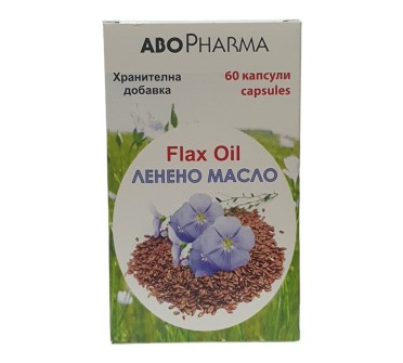 ЛЕНЕНО МАСЛО 1000мг х 60капс. АБО ФАРМА
